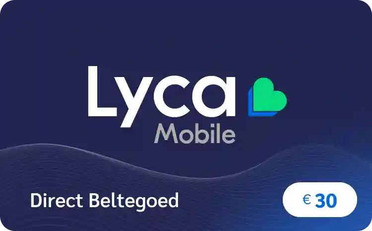 Lycamobile Direct €30 (= €60)
