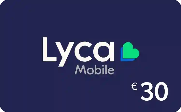 Lycamobile €30