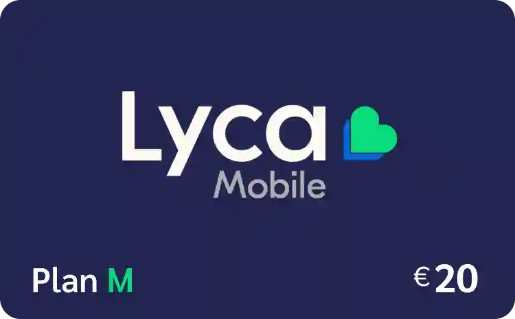 Lycamobile Plan M €20