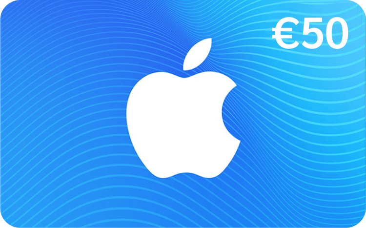 apple gift card 50 euro