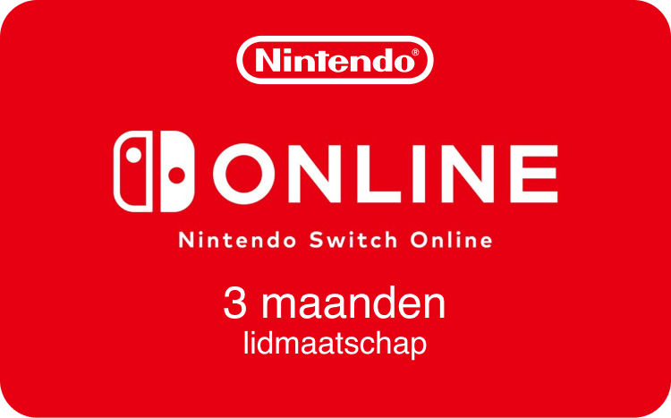 Nintendo Switch Online 3 maanden