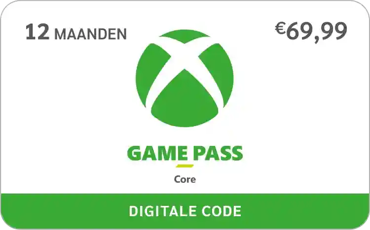 XBOX Core 12 maanden