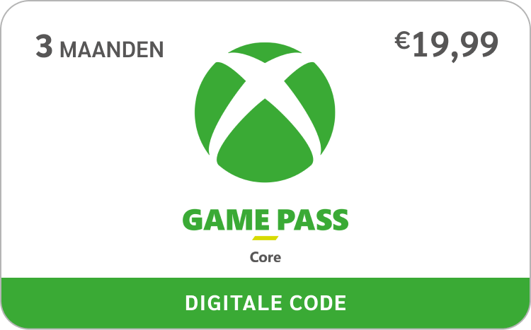 XBOX Core 3 maanden