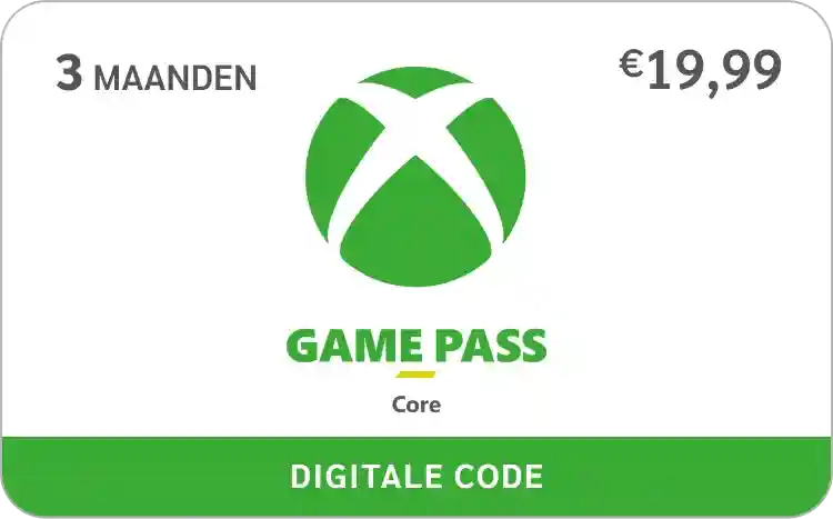 XBOX Core 3 maanden