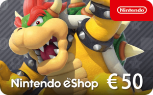 Nintendo €50 eShop kaart