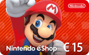 Nintendo €15 eShop kaart